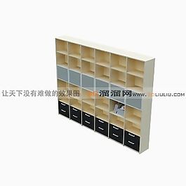 3D書柜模型