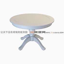 3D圓桌模型
