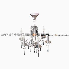 3D歐式吊燈模型