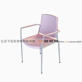 3D休閑椅模型