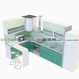 3D廚柜模型