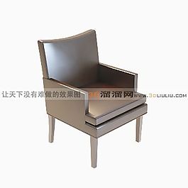 3D休閑椅模型