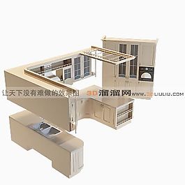 3D廚柜模型
