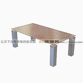 3D茶幾模型
