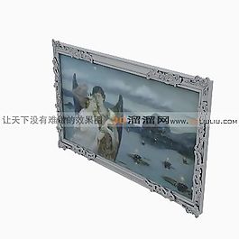 3D裝飾畫模型