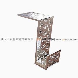 3D花紋模型