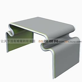 3D茶幾模型