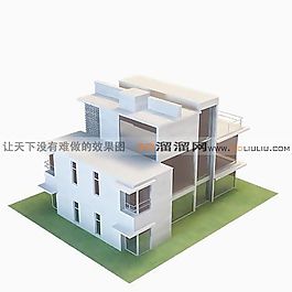 3D別墅模型