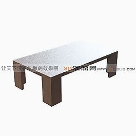3D茶幾模型