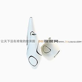 3D花瓶模型