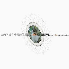 3D裝飾畫模型
