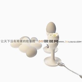 3D蛋模型