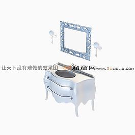3D洗手臺(tái)模型