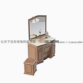 3D洗手臺模型