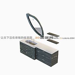 3D洗手臺模型