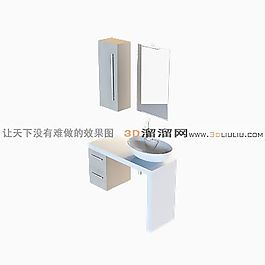 3D洗手臺模型