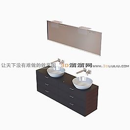 3D洗手臺模型