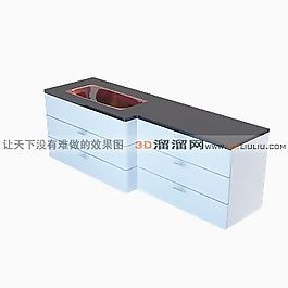 3D洗手盆模型