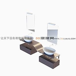 3D洗手臺模型