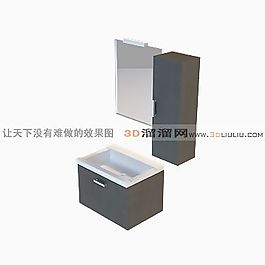 3D洗手臺(tái)模型