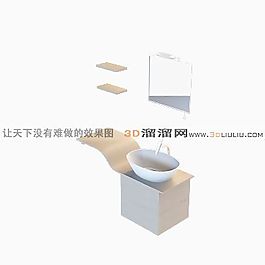 3D洗手臺模型