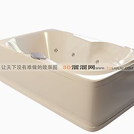 3D浴缸模型