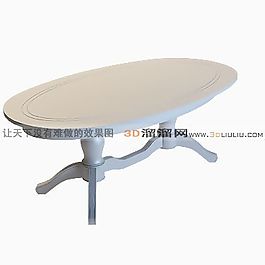 3D桌子模型