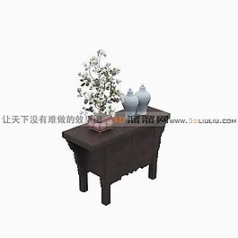 3D邊柜模型