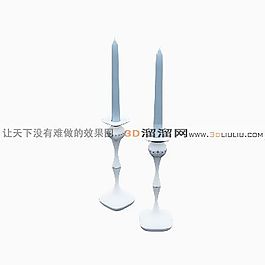 3D蠟燭模型