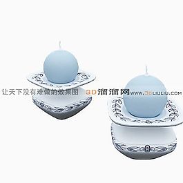 3D蠟燭模型