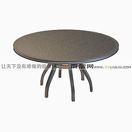 3D圓桌模型