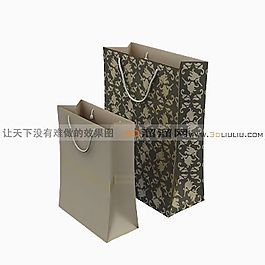 3D環(huán)保袋模型