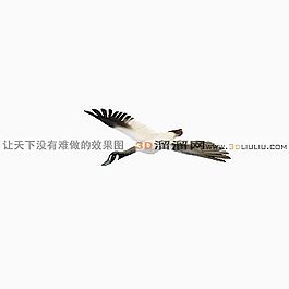 3D天鵝模型