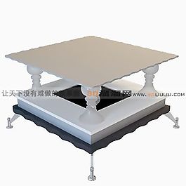3D茶幾模型