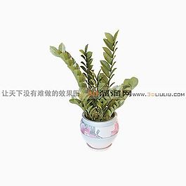3D盆景模型