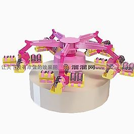 3D游樂設(shè)備模型