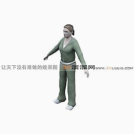 3D女人模型
