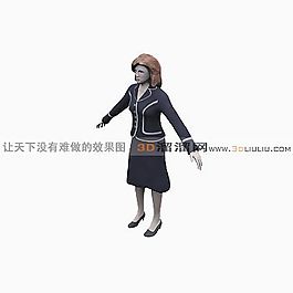 3D女人模型