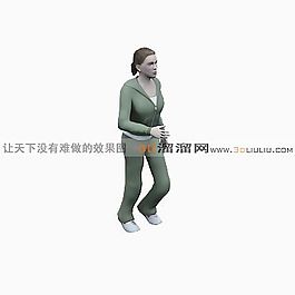 3D女人模型