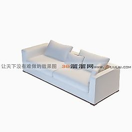 3D雙人沙發(fā)模型