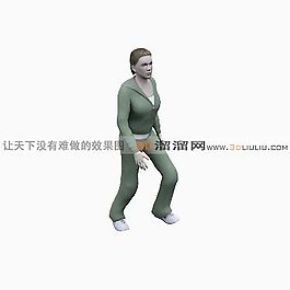 3D女人模型