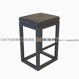 3D凳模型