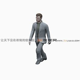 3D男人模型