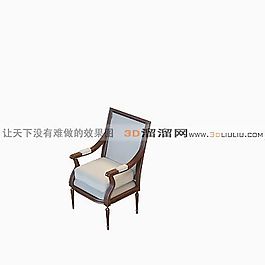 3D單人沙發(fā)模型