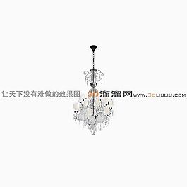 3D水晶吊燈模型