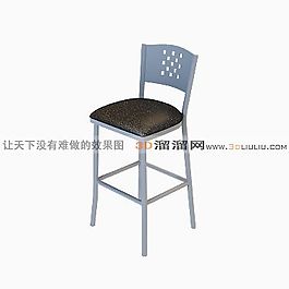 3D吧椅模型