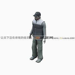 3D男人模型