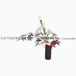 3D花瓶模型