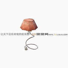 3D臺(tái)燈模型