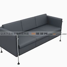 3D三人沙發(fā)模型